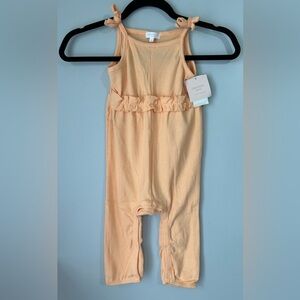 Target Grayson Mini Peach NWT Sleeveless Baby footless Romper size 24 months